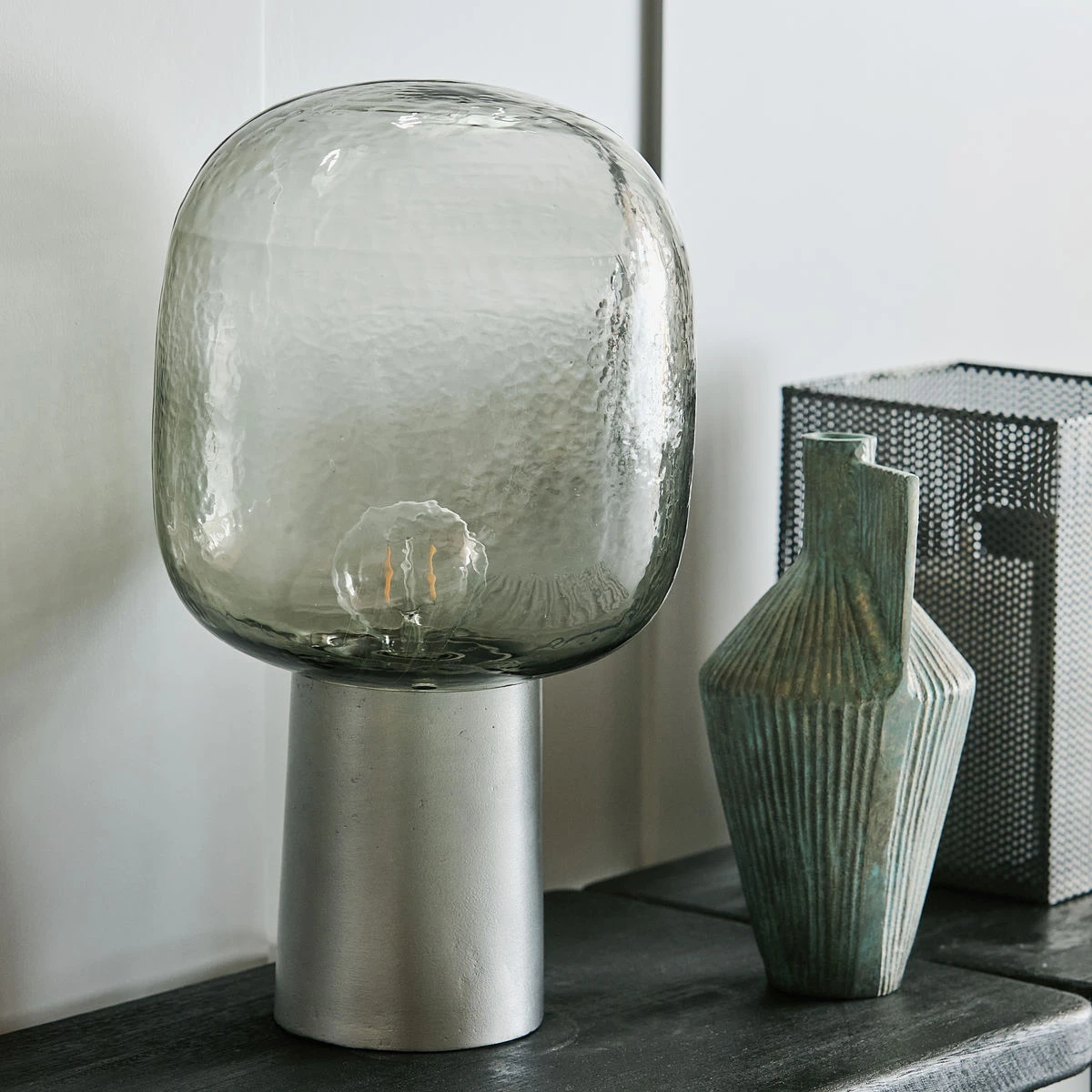 House Doctor Tischleuchte, Note, Grau 4 House Doctor Tischleuchte, Note, Grau – Bild 2