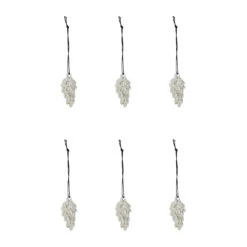 House Doctor Cone Weihnachtsanhänger 5,5cm 6er Pack