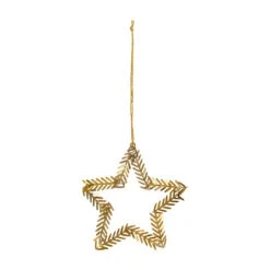 House Doctor Lamet Weihnachtsanhänger Stern