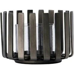 House Doctor Bars Candleholder Kerzenständer, Schwarz