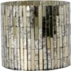 House Doctor Cara Kerzenständer Silber 7.5x7.5 Cm -House Doctor house doctor cara kerzenstander silber 1