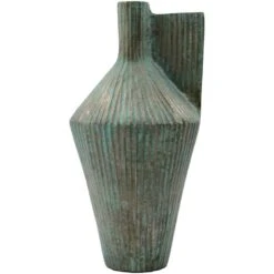 House Doctor Cleo Dekorative Vase 15x30 Cm, Antique Gold