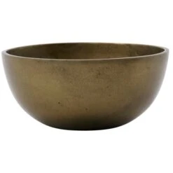 House Doctor Crown Kerzenständer Ø12.5 Cm, Antik Messing