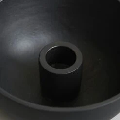 House Doctor Crown Kerzenständer Ø12.5 Cm, Schwarz -House Doctor house doctor crown kerzenstander 125 cm 7
