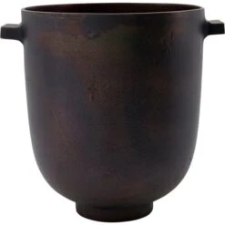 House Doctor Foem Topf Dunkelbraun 20x24 Cm