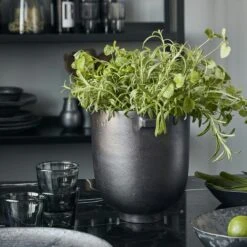 House Doctor Foem Topf Dunkelbraun 20x24 Cm -House Doctor house doctor foem topf dunkelbraun 2