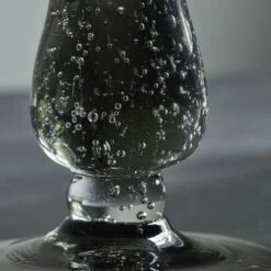 House Doctor Glee Kerzenhalter Glas Grau H16 Cm -House Doctor house doctor glee gray 8