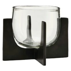 House Doctor Gravity Kerzenständer 11x12,5 Cm, Cast Iron