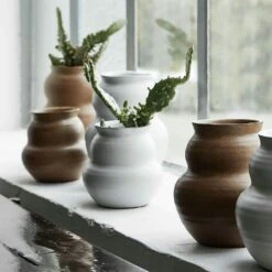 House Doctor Juno Vase Braun, 15 Cm -House Doctor house doctor juno vase braun 1 1