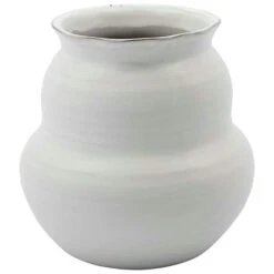 House Doctor Juno Vase Weiß, 15 Cm