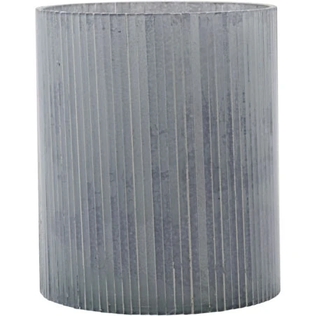 House Doctor Mirr Kerzenständer Frost Grey H12,5 Cm 3 House Doctor Mirr Kerzenständer Frost Grey H12,5 Cm