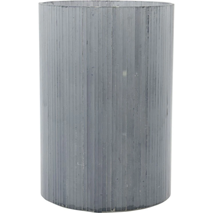 House Doctor Mirr Kerzenständer Frost Grey H19 Cm 3 House Doctor Mirr Kerzenständer Frost Grey H19 Cm