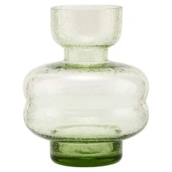 House Doctor Organi Vase Grün, 12x15 Cm