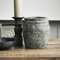 House Doctor Rube Pot Grey Topf Grau, Ø22.5 Cm -House Doctor house doctor rube pot grey topf grau 5