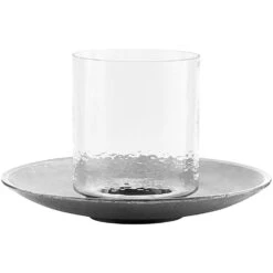 House Doctor Solapur Windlicht, Antikes Zink