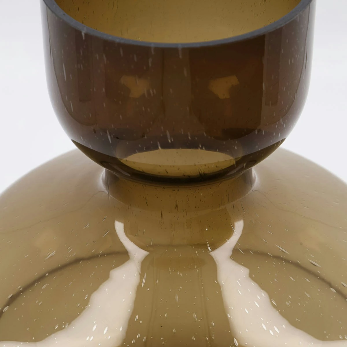 House Doctor Organi Vase Glas 24x35 Cm, Bernsteingelb 6 House Doctor Organi Vase Glas 24x35 Cm, Bernsteingelb – Bild 4