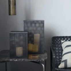 House Doctor Verse Laternen 2-er Set, Schwarz -House Doctor house doctor verse laternen 2 er set schwarz 1