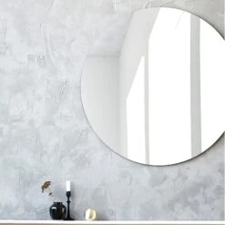 House Doctor Walls Spiegel Ø80cm, Klar -House Doctor house doctor walls spiegel 80cm grau 2 4